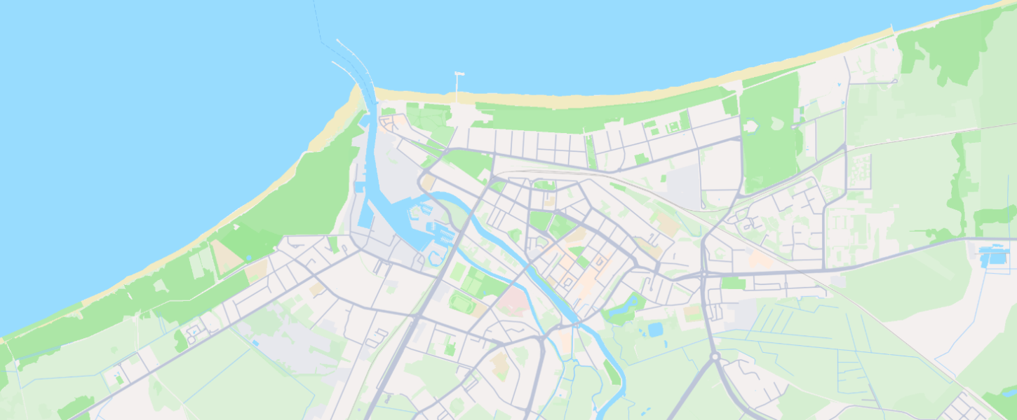Mapa miasta Kołobrzeg