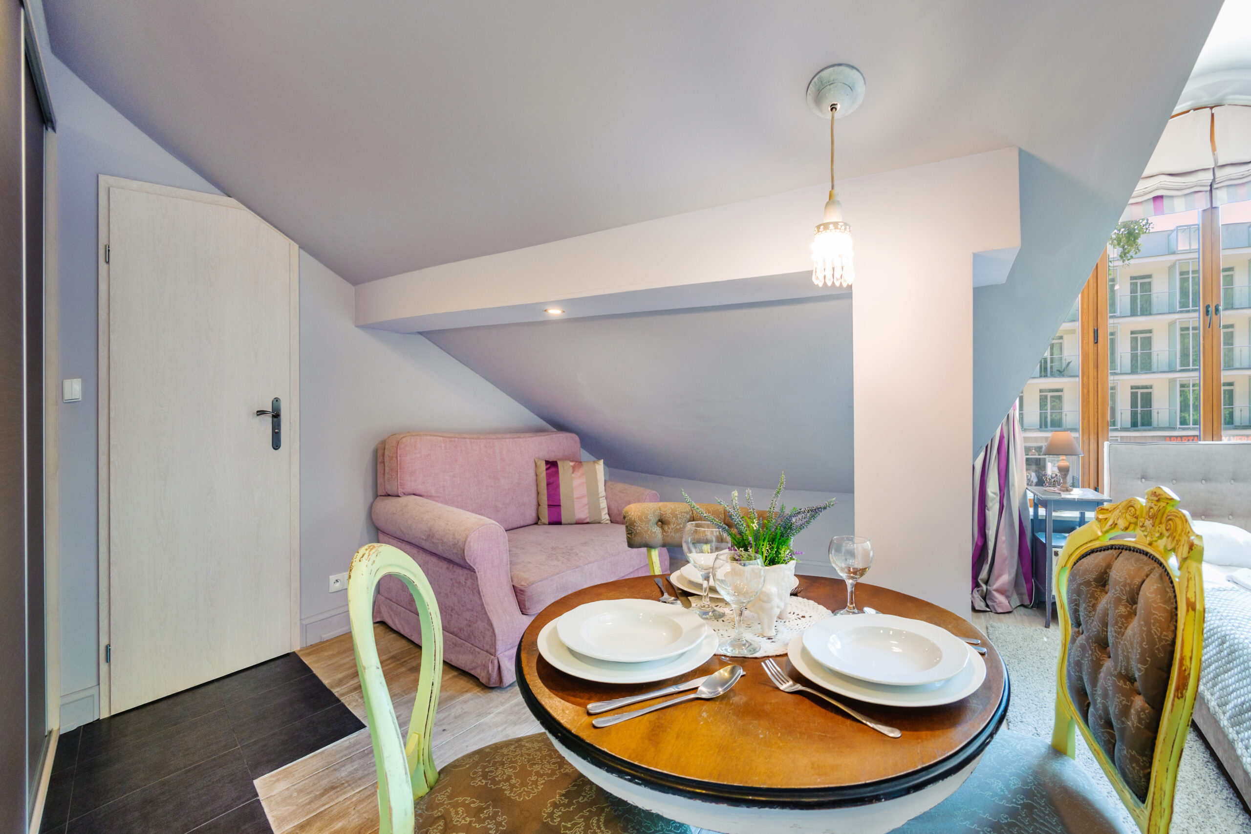 Apartament Wiosenny Kurort Kołobrzeg salon 2